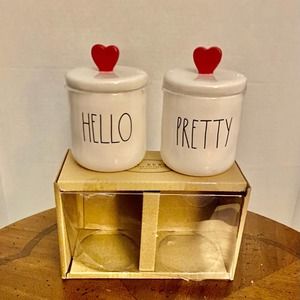 New in Box Rae Dunn HELLO PRETTY Beauty Set